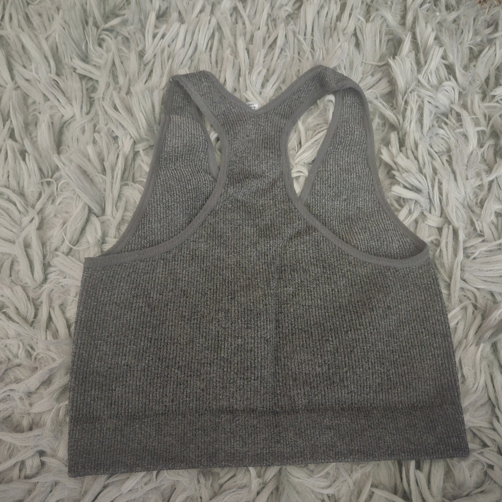Zenana Ribbed Racerback Tank Top - Picture 2 of 4